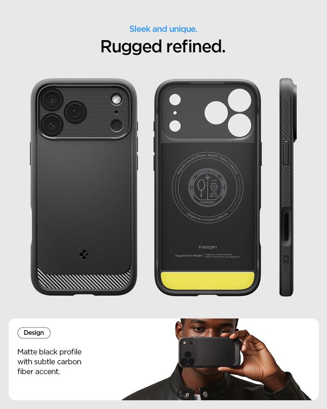 Funda Para Tel&eacute;fono Celular Spigen Rugged Armor... image number null