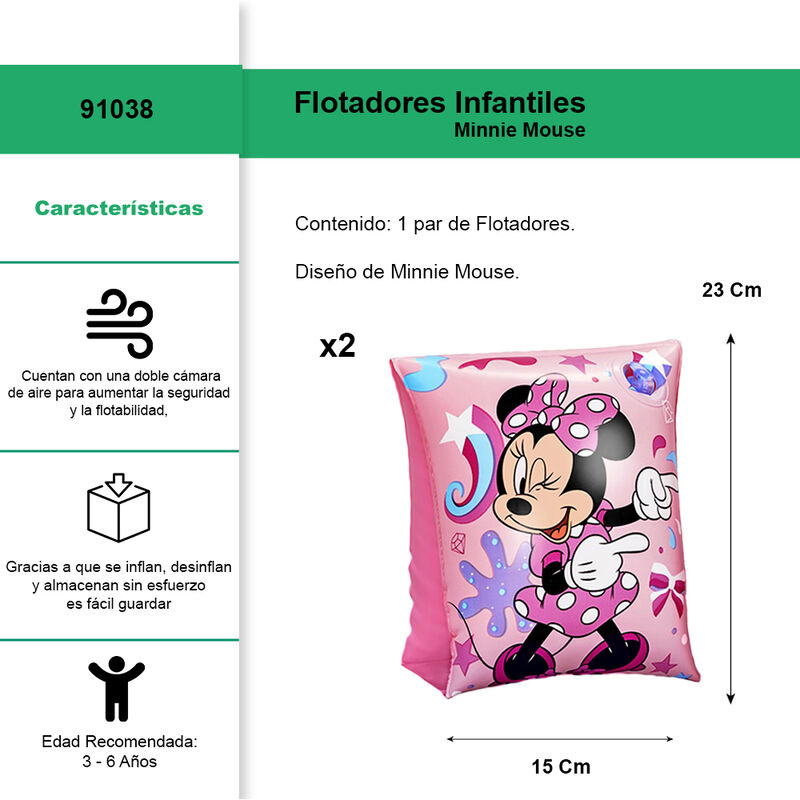 Flotadores Inflables Flotis Para Brazos Infanti... image number null