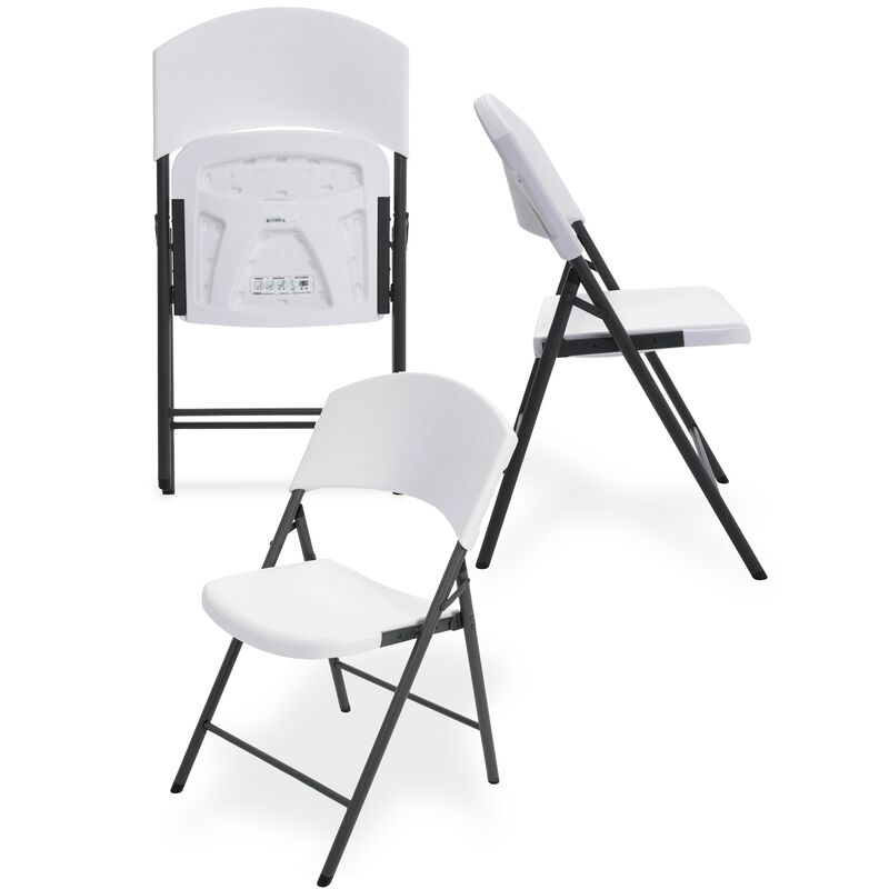 Silla de Comedor Color Blanco Plegable image number null