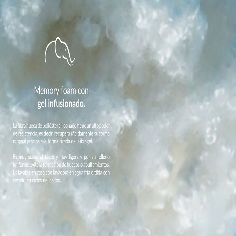 Lester Fiber Ball - Paquete de 2 Almohadas de F... image number null