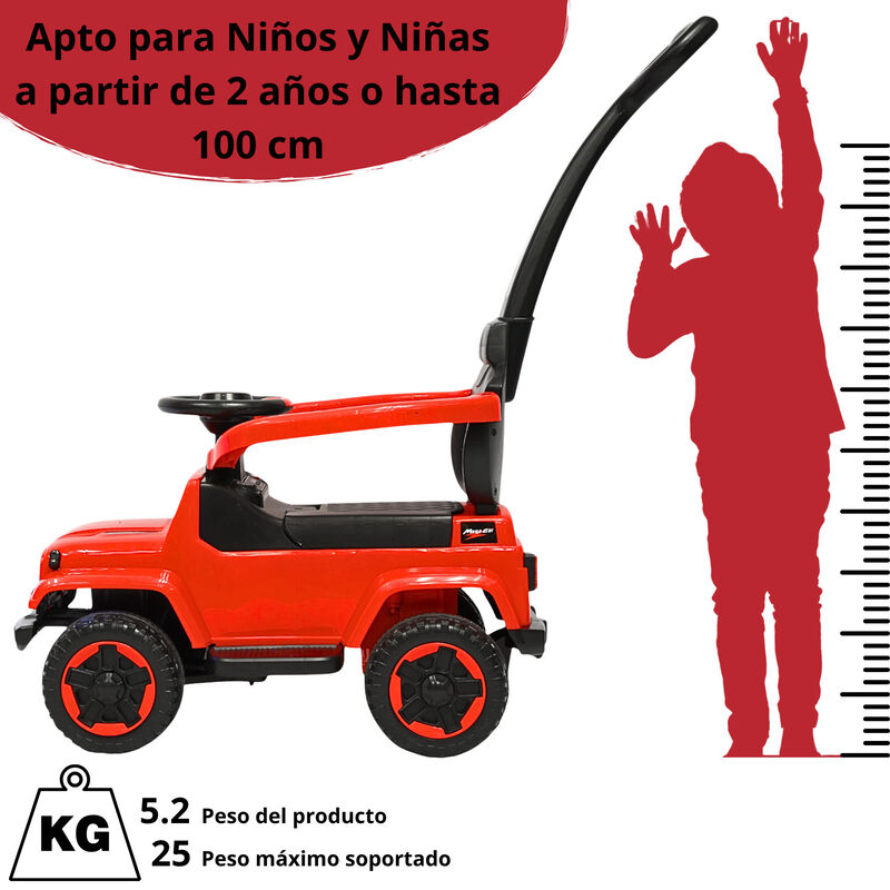Montable Electrico para Ni&ntilde;os H&iacute;brido con Bast&oacute;... image number null