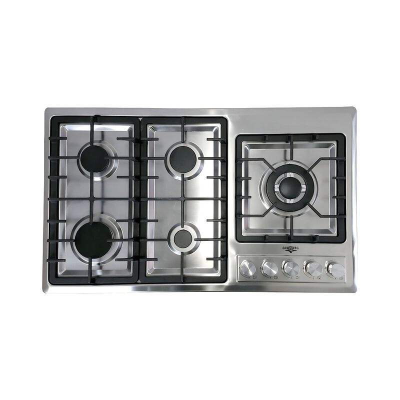 Parrilla Gas 5 Quemadores Acero Inox Empotrable... image number null