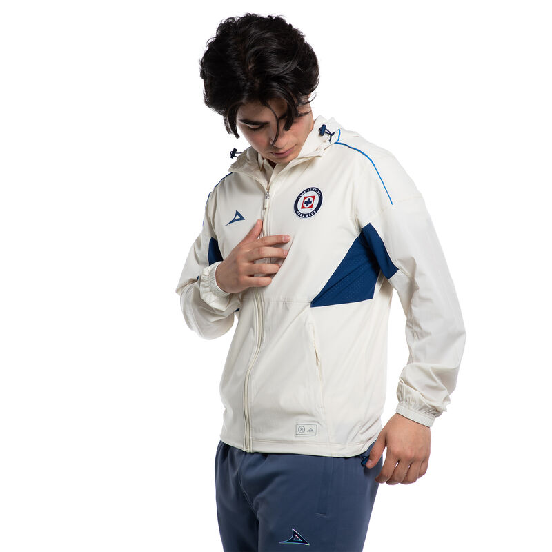 Chamarra Pirma Cruz Azul Para Hombre 91475 Beig... image number null