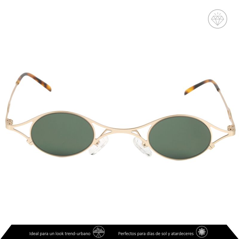 Lentes De Sol Xolek 143 Retro Met&aacute;lico Vintage ... image number null