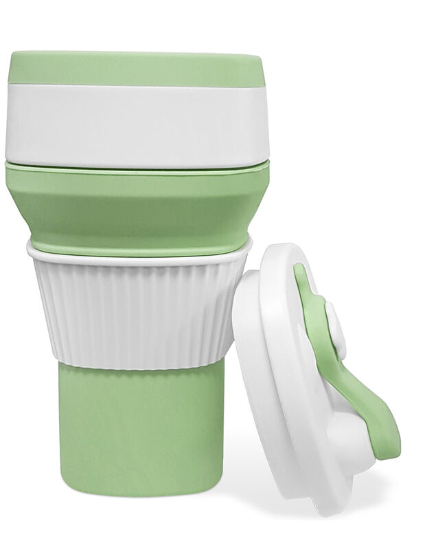 Termo Taza Plegable Meimia 300 ml Verde image number null