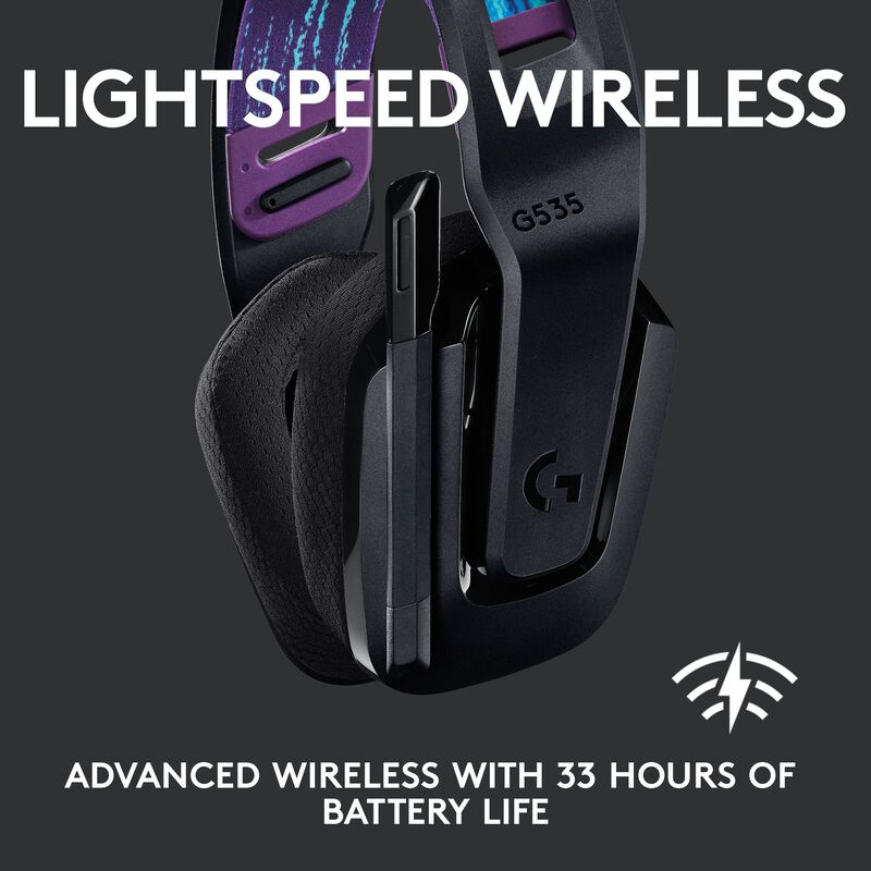 Auriculares Inal&aacute;mbricos Para Juegos Logitech G... image number null