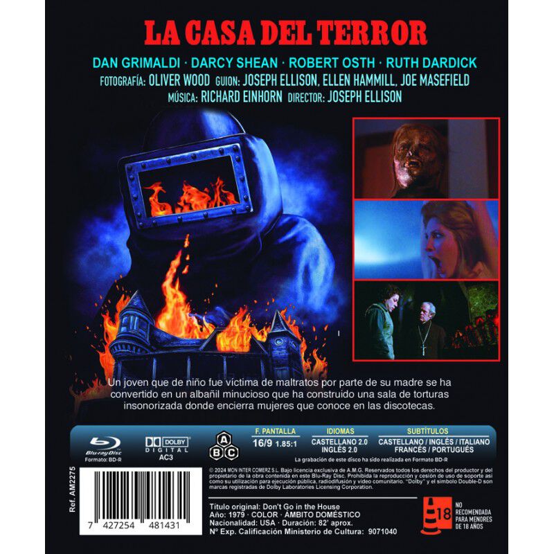 La Casa Del Terror [blu-ray] (1979) No Entres E... image number null