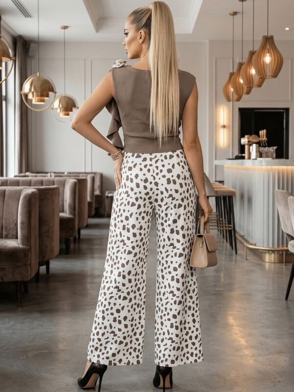 Conjunto 2 Piezas Pantalon Elegante Mas Blusa M... image number null