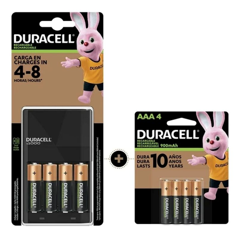 PAQUETE RECARGABLE DURACELL image number null