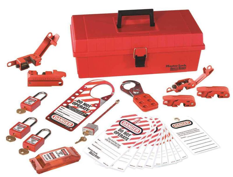 Kit De Bloqueo Grupal Lockout Tagout Master Loc... image number null