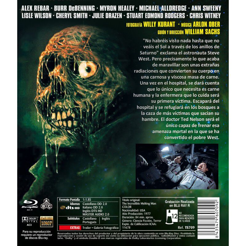Viscosidad [blu-ray R] (1977) El Incre&iacute;ble Homb... image number null