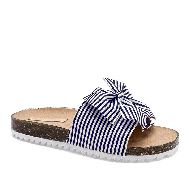 Moramora Sandalia para mujer blanco marino image number null