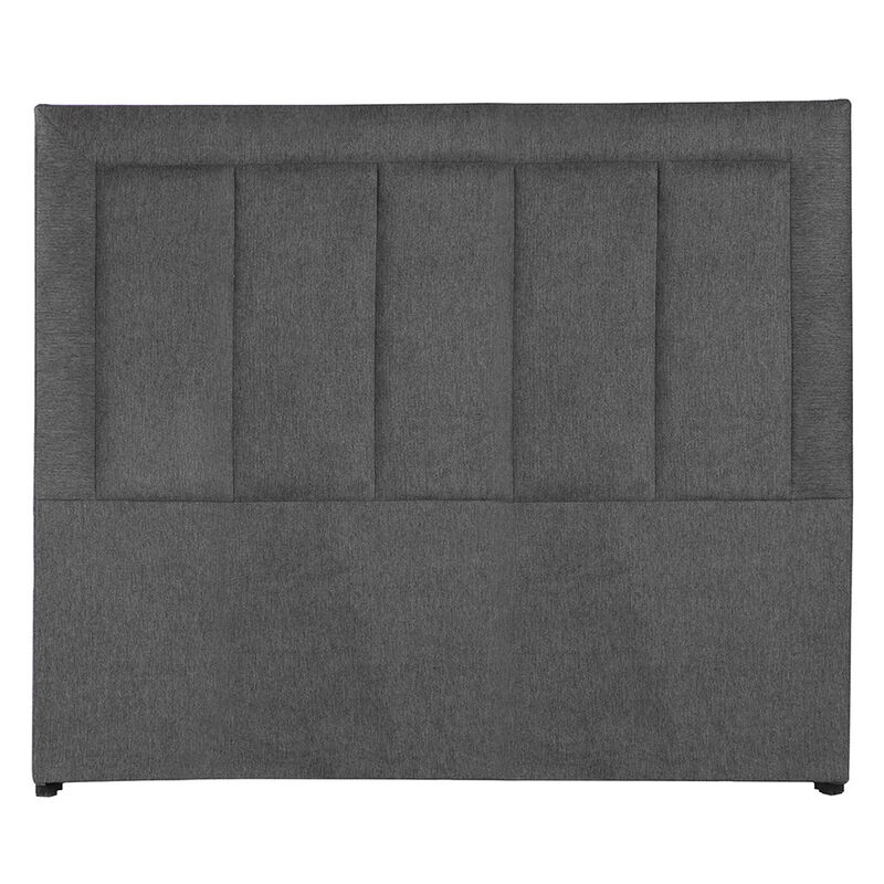 Cabecera Queen Size Dicasa Davos Gris Carb&oacute;n image number null