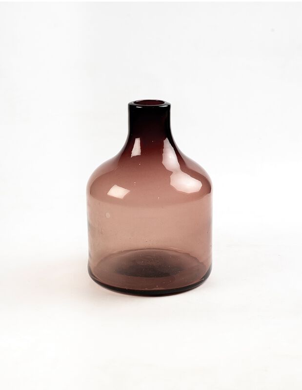 Jarr&oacute;n&nbsp;Decorativo de Vidrio Soplado Amatista Ma... image number null