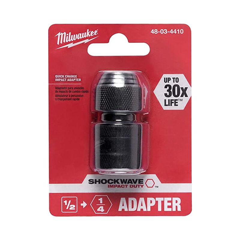 Adaptador Shockwave&trade; De Cuadrado De 1/2" A Hexa... image number null