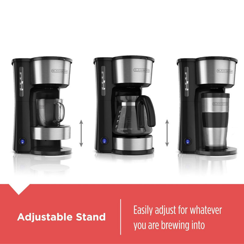 Cafetera Goteo Black+Decker con Termo 12oz Filt... image number null