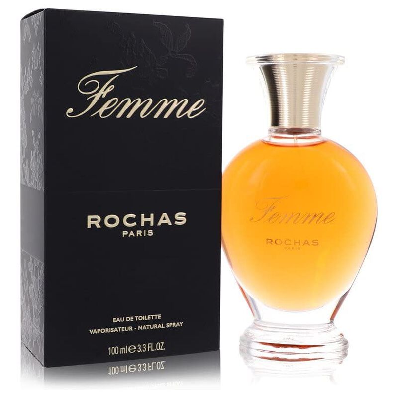 Perfume Rochas Femme Eau De Toilette 100 Ml Par... image number null