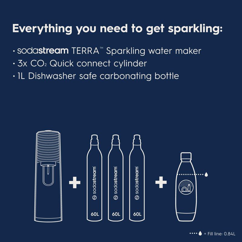 M&aacute;quina Para Hacer Agua Con Gas Sodastream Terr... image number null