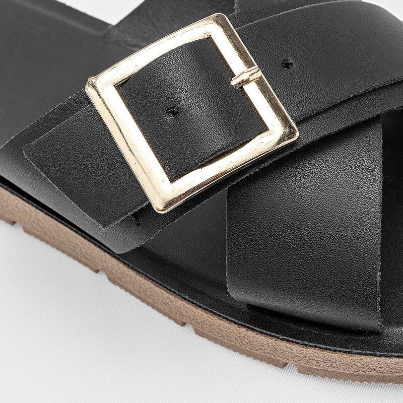 Top Moda sandalia piso para mujer negro cod 140... image number null