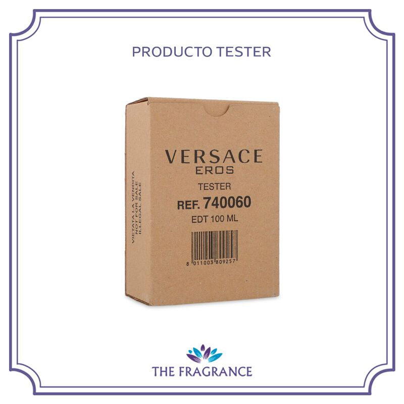 Tester Versace Eros 100ml Edt Spray image number null