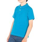 Polo Piqué Infantil/Juvenil Turquesa – 100% Algodón | Estilo Fresco y Cómodo | Ideal para Todos los Días