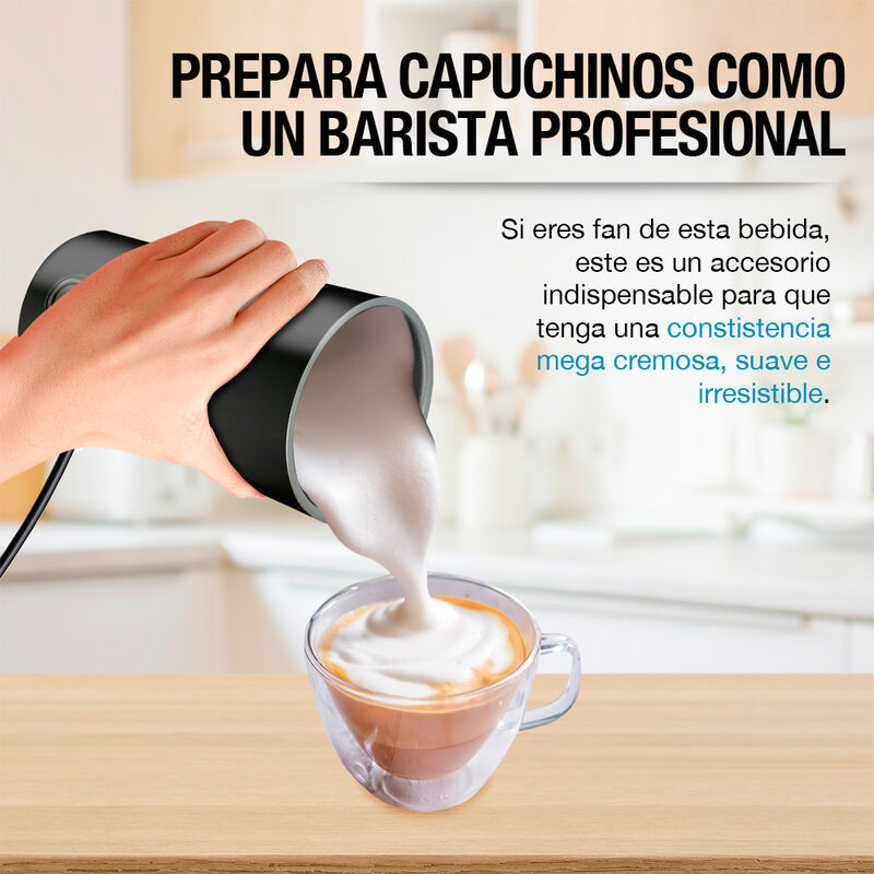 Espumador de Leche Eléctrico Profesional para C... image number null