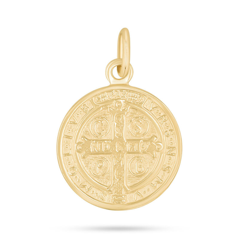 Medalla De Moneda De San Benito Oro Amarillo 10... image number null