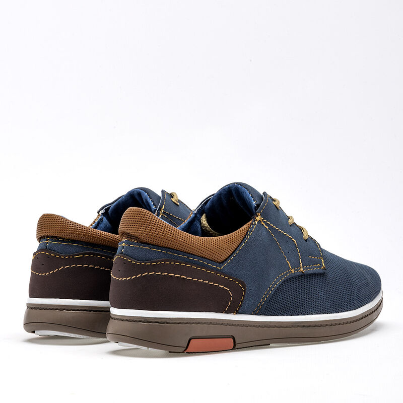 Celex Zapato casual para joven marino café came... image number null