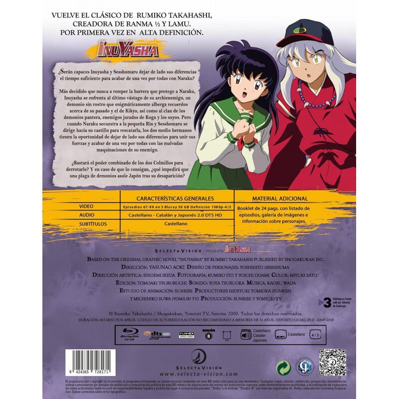 Inuyasha (caja 3) [blu-ray] (2000) image number null