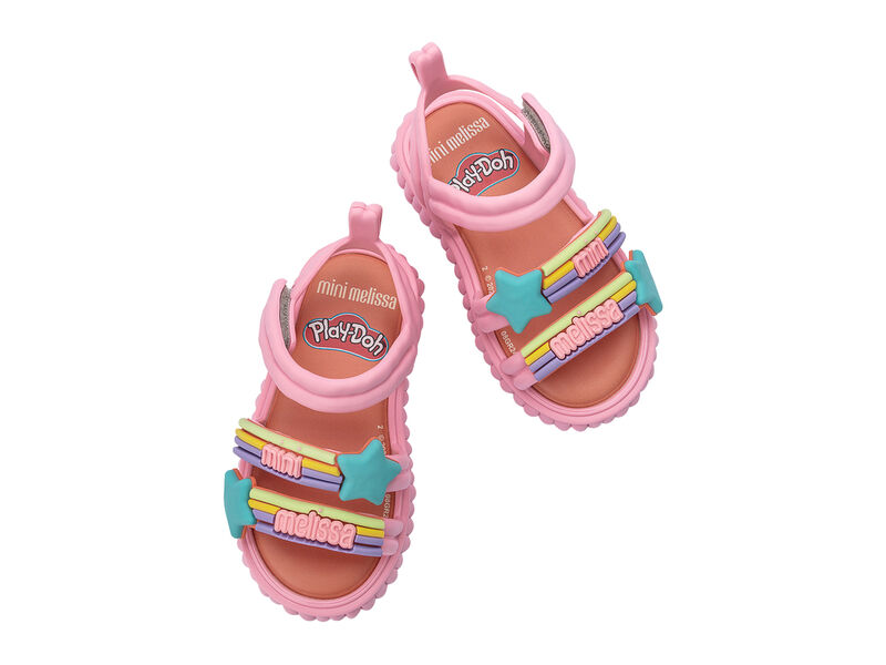 Sandalias Mini Melissa Create + Play Doh Color ... image number null