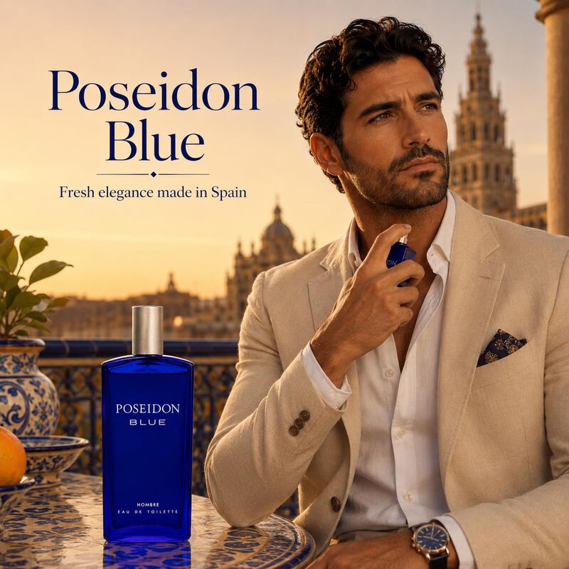 Eau De Toilette Instituto Espa&ntilde;ol Poseid&oacute;n Azul... image number null
