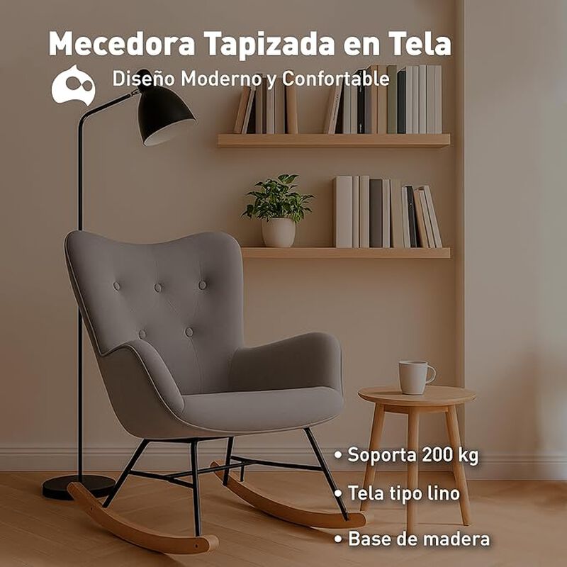 Mecedora , Mecedora Adulto, C&oacute;moda, Ideal para ... image number null