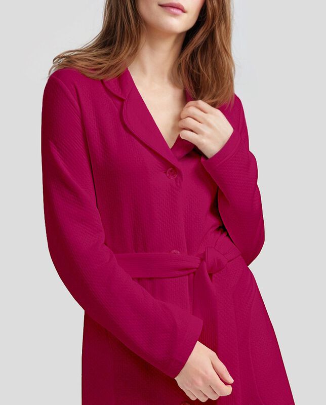 Bata Abotonada con Vivo Fucsia image number null