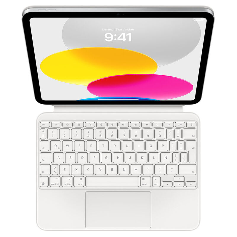 Magic Keyboard Apple Ipad 10 Esp Latam Blanco image number null