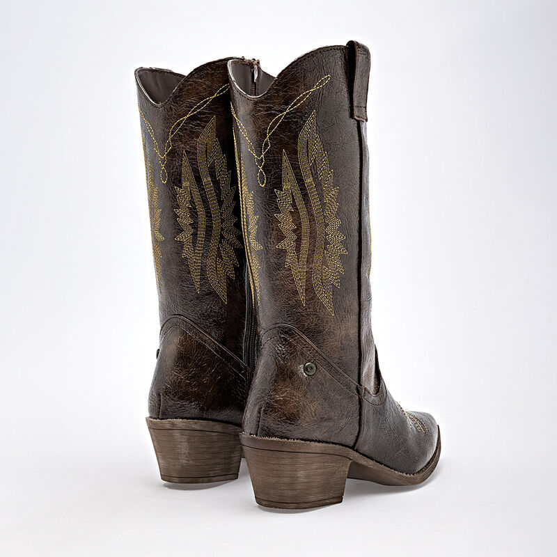 Moramora Bota para mujer caf&eacute; image number null