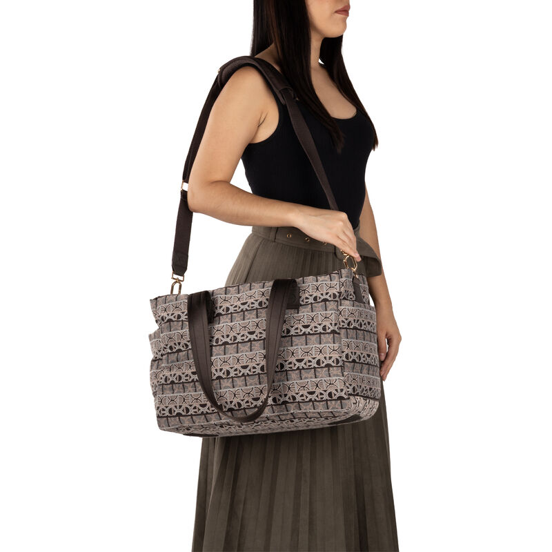 Pa&ntilde;alera Duffle Bag Mediana Con Rubber Color Mu... image number null