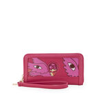Cartera Por Ricardo Cavolo Cierre Sencillo Grande Color Rosa