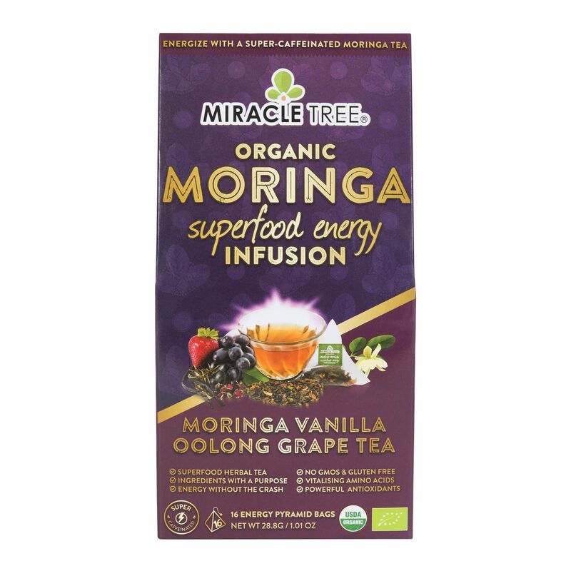 T&eacute; Miracle Tree Vainilla Oolong Uva 10x16 Bolsa... image number null