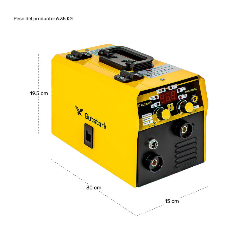 Soldadora Microalambre 120a Inverter Igbt Mma M... image number null