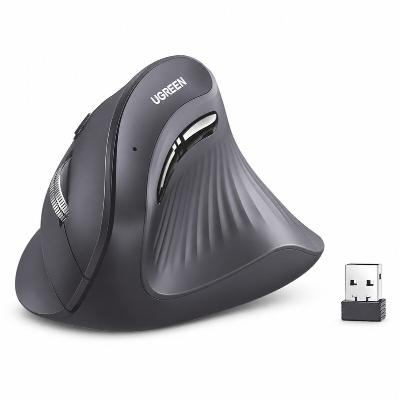 Mouse Vertical Inalambrico Bluetooth 2.4g 3 Equ... image number null