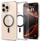 Funda Spigen Ultra Hybrid Magfit Para Iphone 16 Pro Max Carbon