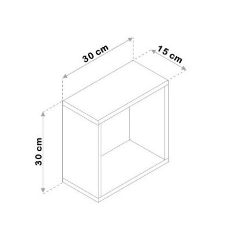 Repisa Bertolini AM3078 Blanca image number null