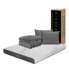 Colch&oacute;n Individual Dicasa InaBox + Almohada 2Pack + Edred&oacute;n Homy