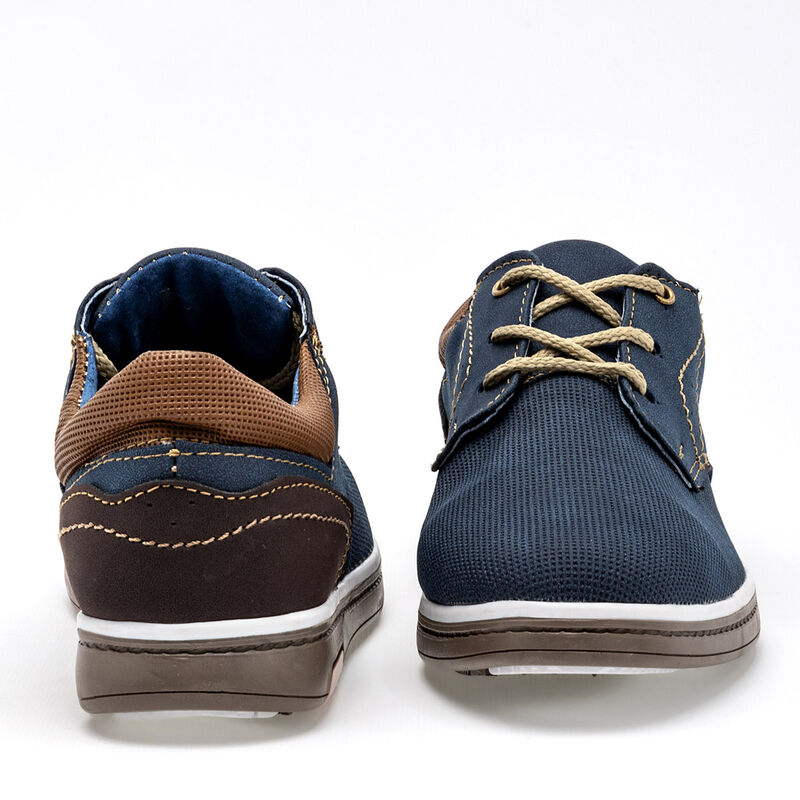 Celex Zapato casual para joven marino café came... image number null