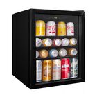 Frigobar Enfriador De Bebidas Puerta De Vidrio 2.4 Pies 70l