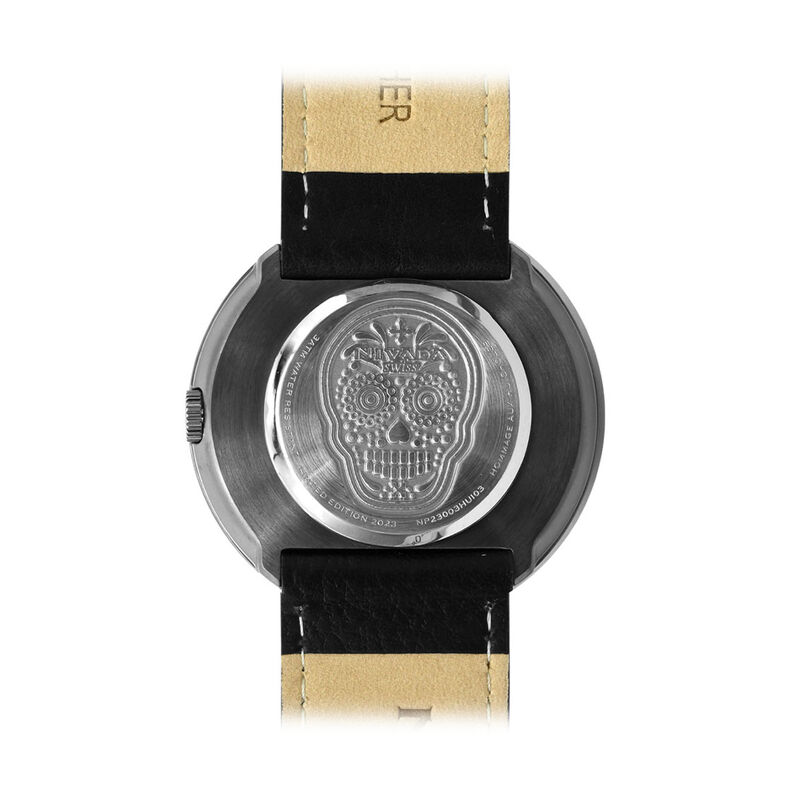 Reloj Nivada Huichol Pavonado Titanio/Piel Nara... image number null