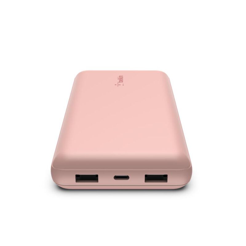 Batería portátil 20K USB C & A - Rosa image number null