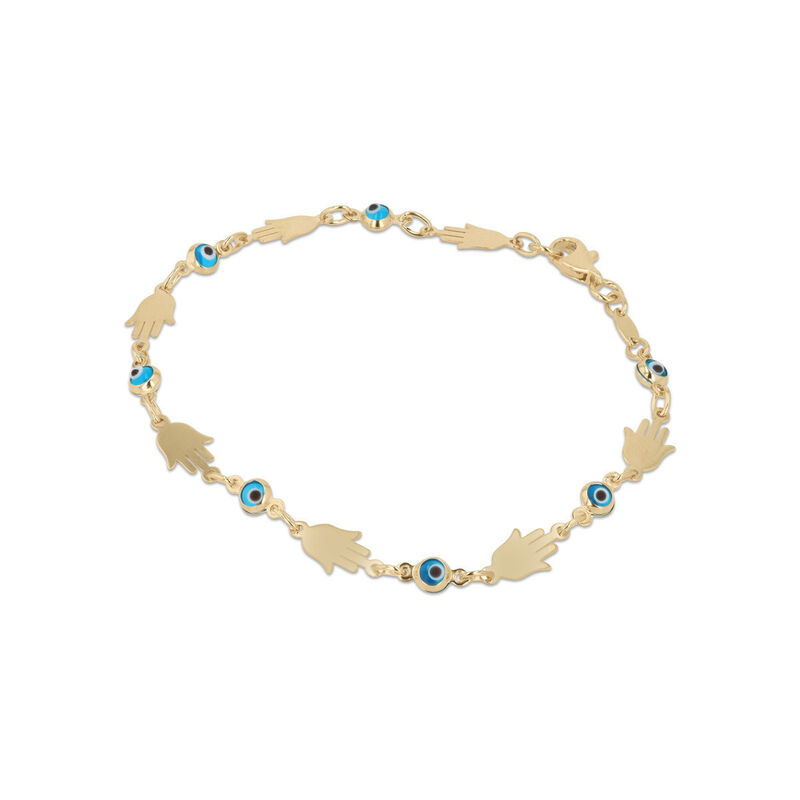 Pulsera Ojo Turco Oro Amarillo 14k | Bizzarro image number null