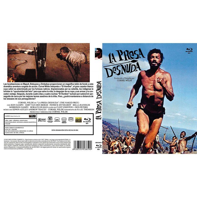 La Presa Desnuda Bdr 1966 The Naked Prey [blu-r... image number null
