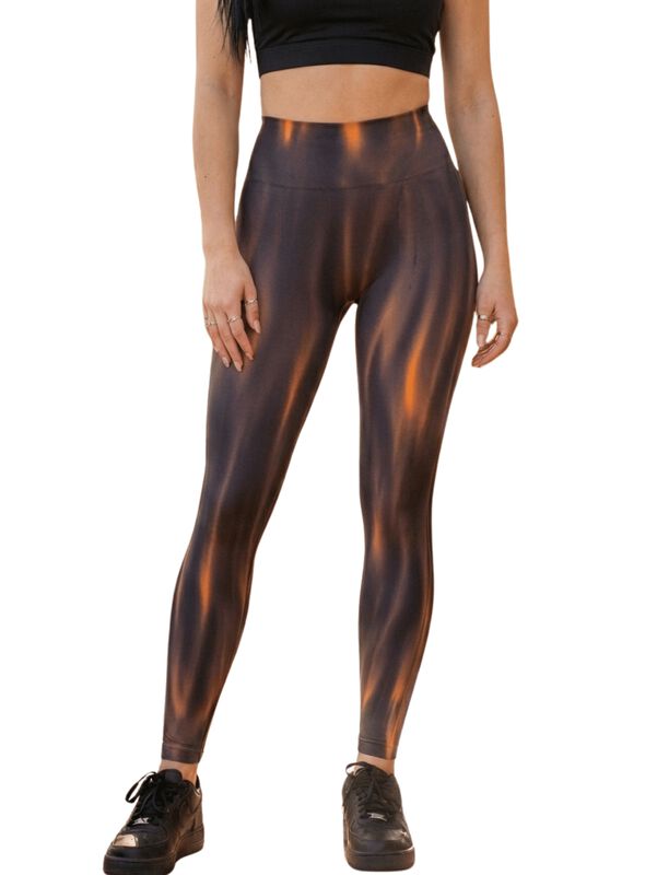 Leggings Deportivos Tie-Dye Mujer para Yoga y G... image number null